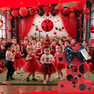 ladybug first birthday dress Ladybug first birthday outfit girl perfect cake smash outfit