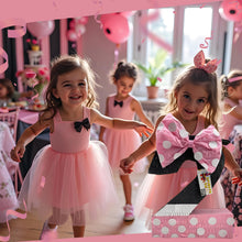 Load image into Gallery viewer, APINATA4U Pink and Black Number Two Pinata 20" Tall – 2nd Birthday Party Decoration and Party Game, Girls Birthday Party Supplies for Kids
