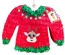 Load image into Gallery viewer, Christmas Ugly Sweater Pinata Xmas Holiday Ugly Sweater Theme Party
