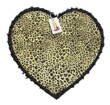 Load image into Gallery viewer, 17&quot; Heart Pinata Black &amp; Leopard Print Diva Party Supplies Cheetah Birthday Party Decorations
