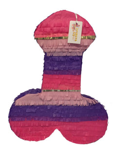 Pecker Pinata 24" Tall Multicolored Bachelor Bachelorette Party Favors Gag Gifts