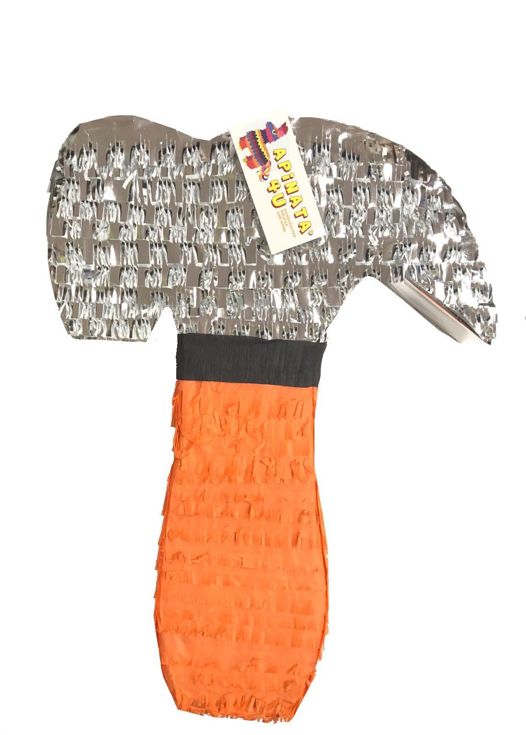 Best Dad Ever Hammer Pinata Tools Orange Color Theme Party