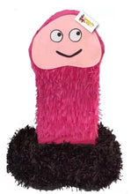 Load image into Gallery viewer, Pecker Pinata 24&quot; Tall Hot Pink Bachelor Bachelorette Party Favors Gag Gifts

