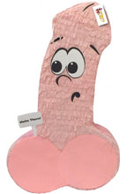 Load image into Gallery viewer, Pecker Pinata 20&quot; Tall Light Pink Bachelor Bachelorette Party Favors Gag Gifts
