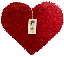Load image into Gallery viewer, Wedding Heart Pinata Red Color
