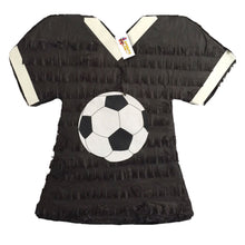 Load image into Gallery viewer, Black Soccer Jersey Pinata Ronaldo 7 Soccer Party Favor
