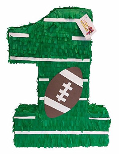 Large Green Number One Pinata