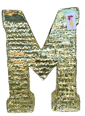 Large Letter M Pinata