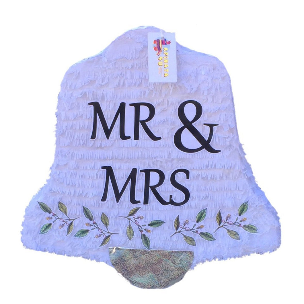 Mr & Mrs Wedding Bell Pinata 19