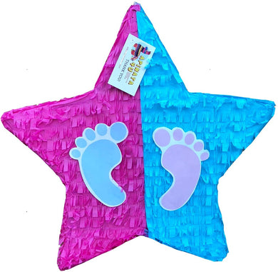 Gender Reveal Star Pinata