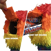 Load image into Gallery viewer, APINATA4U LLC - Large Penis Adult Pinata | Rainbow Colors | Ideal for Bachelorette Party | Made with High Quality Cardboard | for Fun, Party &amp; Game | Size - 2ft Approx | Easy to Use &amp; Fill
