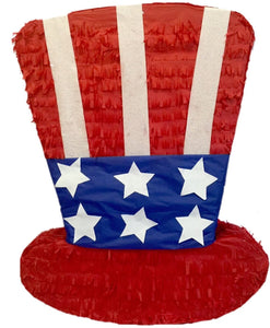 July 4th Patriotic Hat Pinata 20” Tall