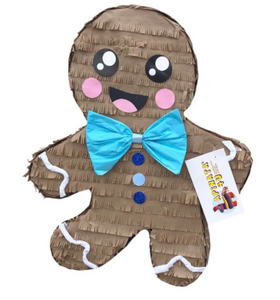 Ready to Ship Gingerbread Man Pinata Christmas Theme Party Favors