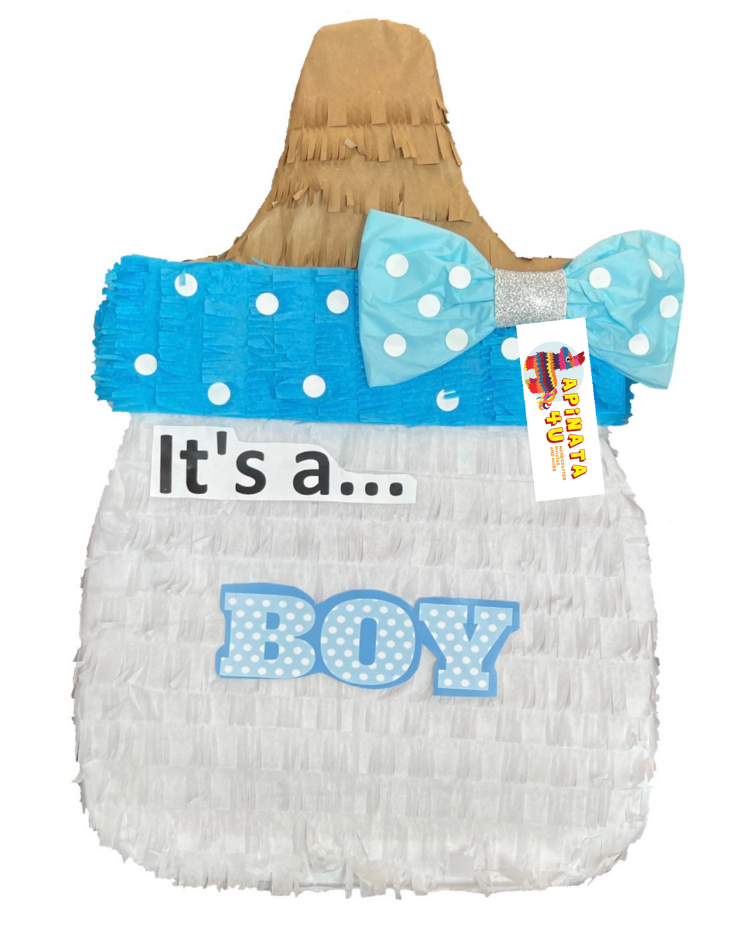 Boy Baby Bottle Pinata, It's a Boy! Boy Baby Shower Baby Boy Party