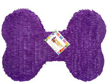 Load image into Gallery viewer, Purple Dog Bone Pinata 20&quot;

